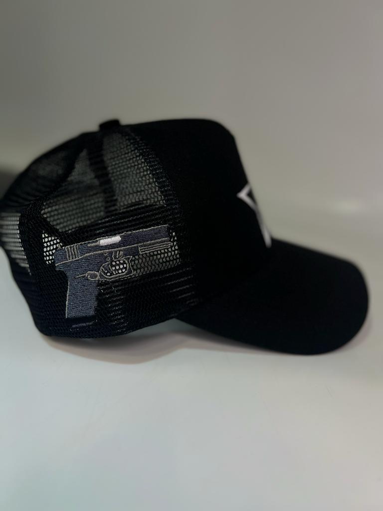 Glock Patch Black Trucker Cap